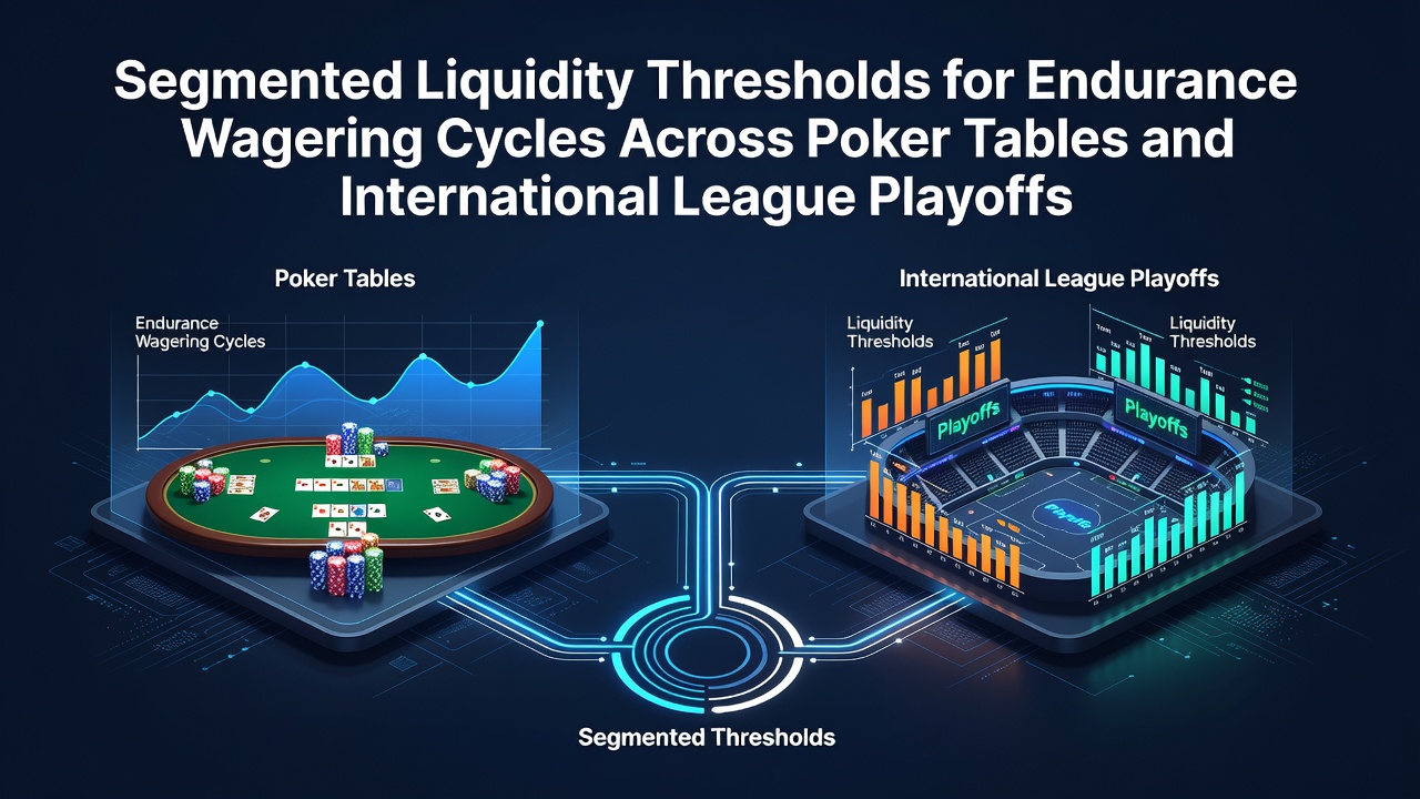Poker table setup showing betting chips arranged in segmented stacks during a long tournament session