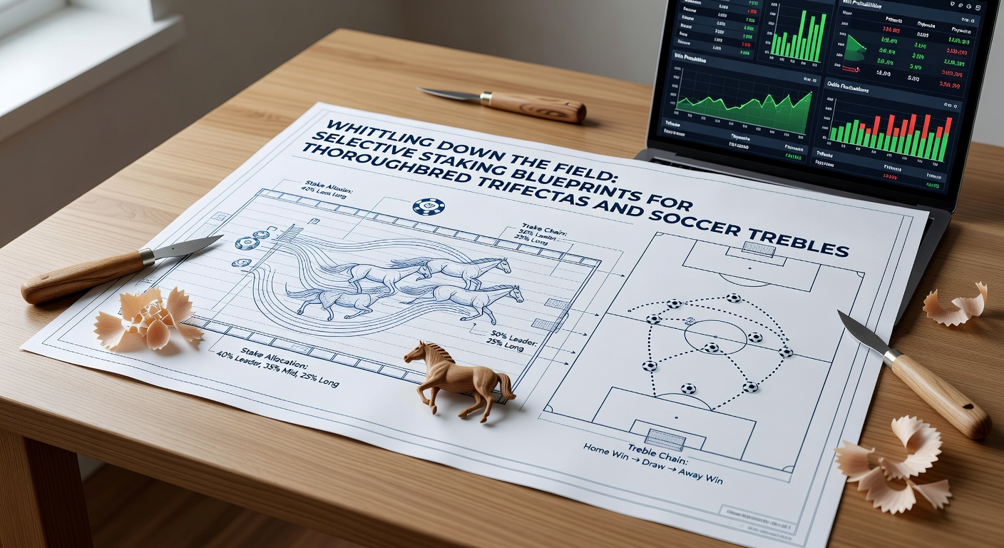 Thoroughbred horses charging down the track during a high-stakes race, highlighting the intensity of trifecta betting opportunities